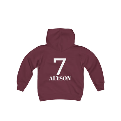 Custom "Alyson" Youth Hoodie