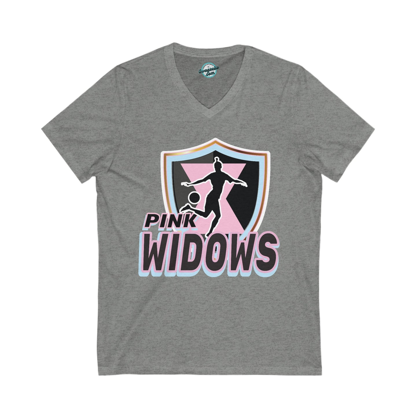 Pink Widows Unisex V-Neck Tee