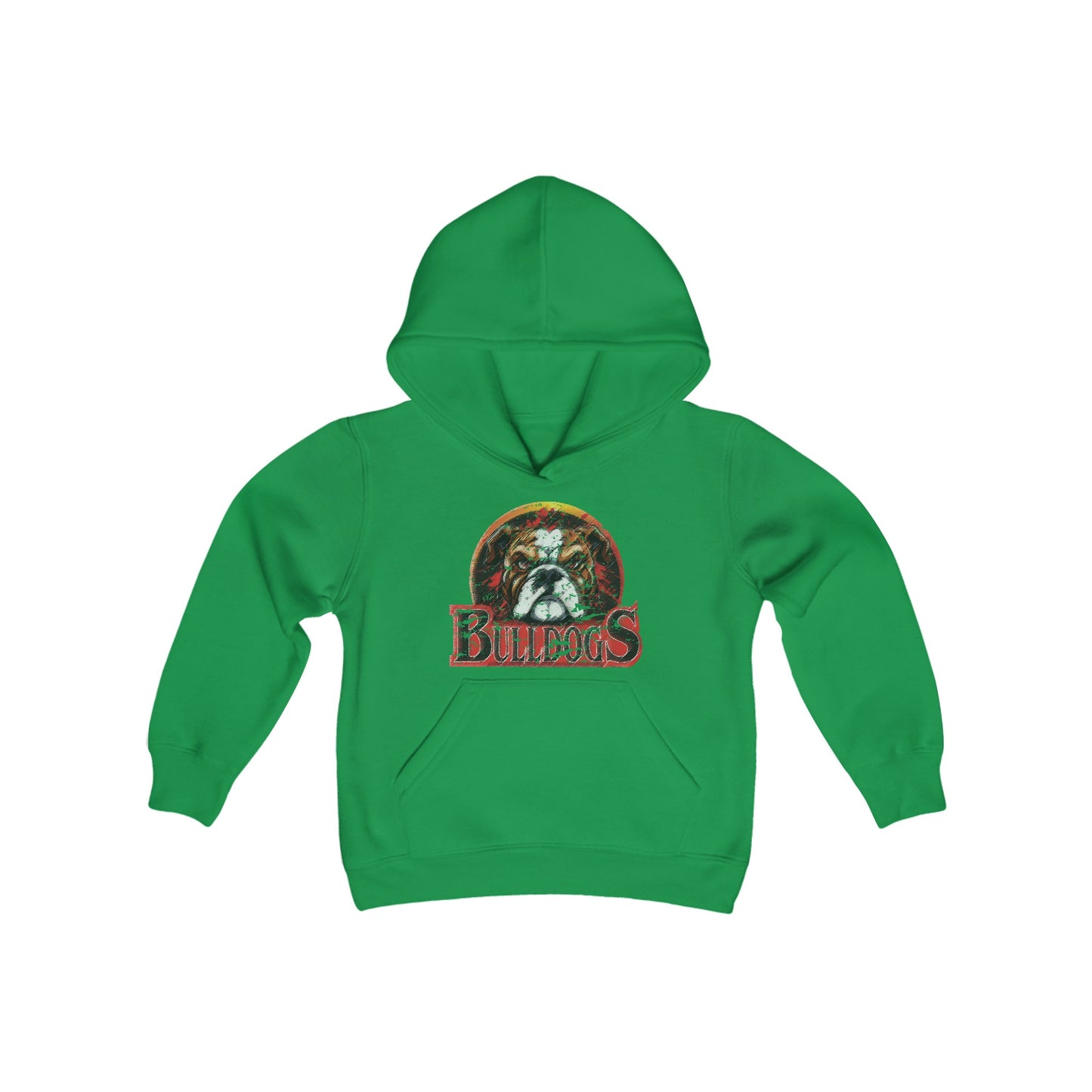 Bulldogs  Vintage Youth Hoodie