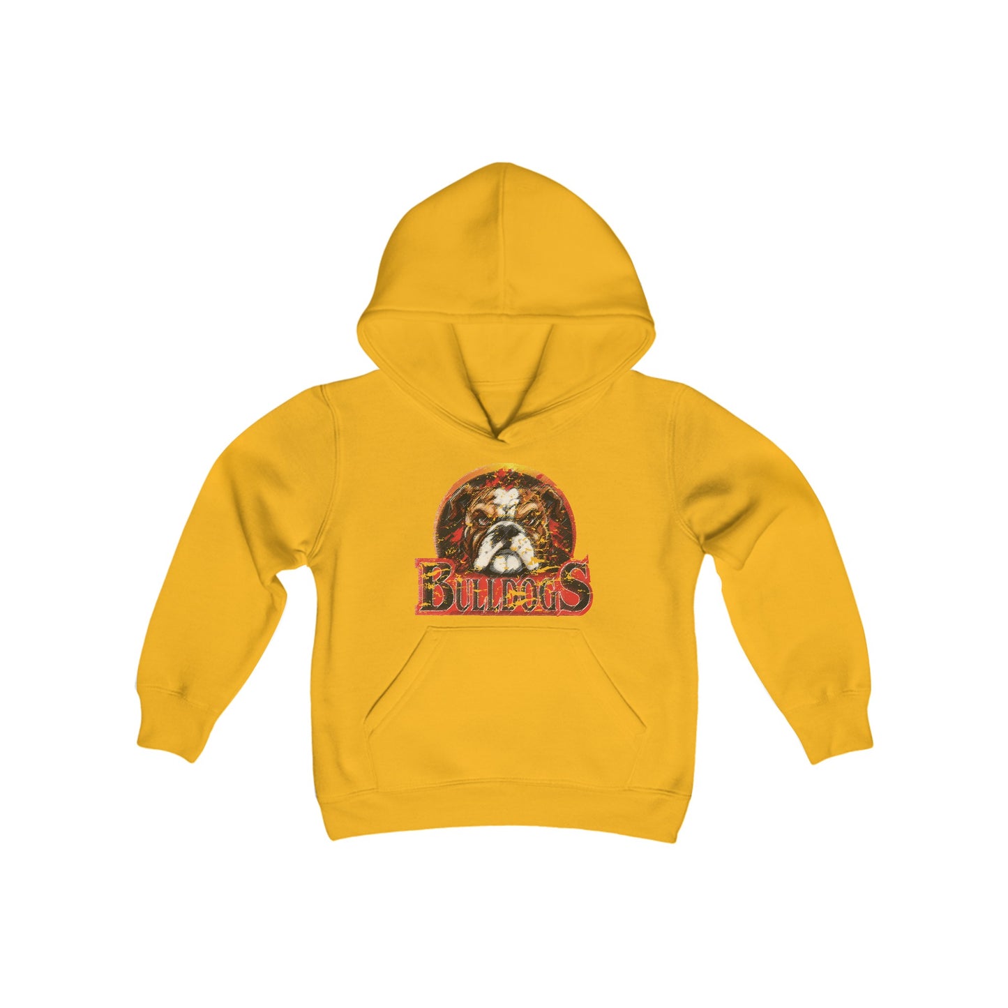 Bulldogs  Vintage Youth Hoodie