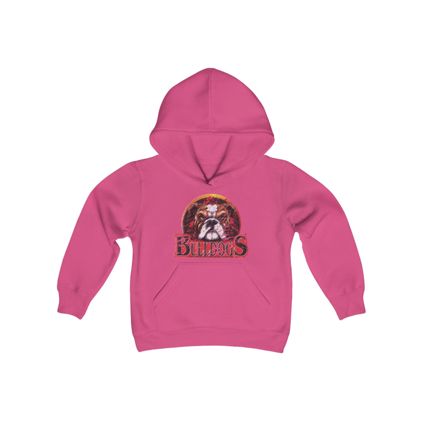 Bulldogs  Vintage Youth Hoodie