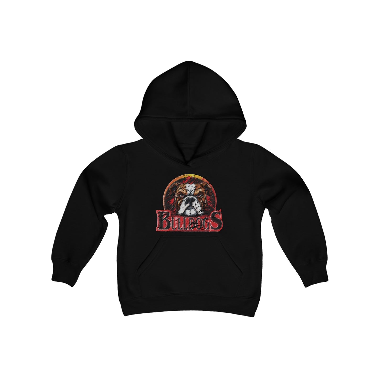 Bulldogs  Vintage Youth Hoodie