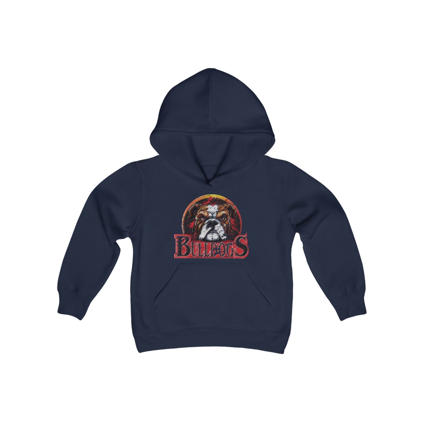 Bulldogs  Vintage Youth Hoodie