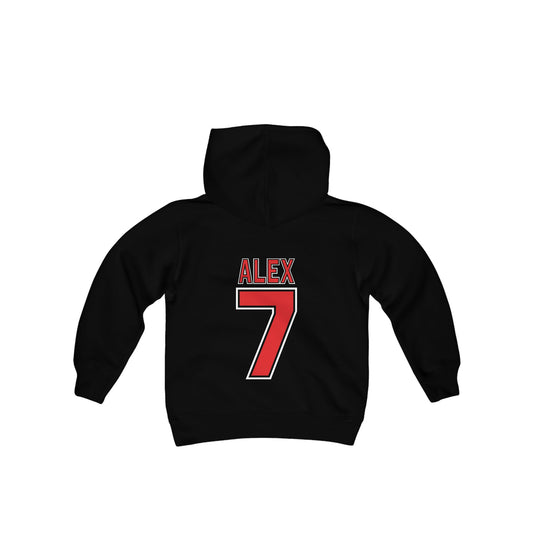 Custom "ALEX" Youth Hoodie