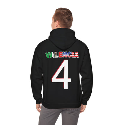 Custom "Valencia" Back Flags Hoodie