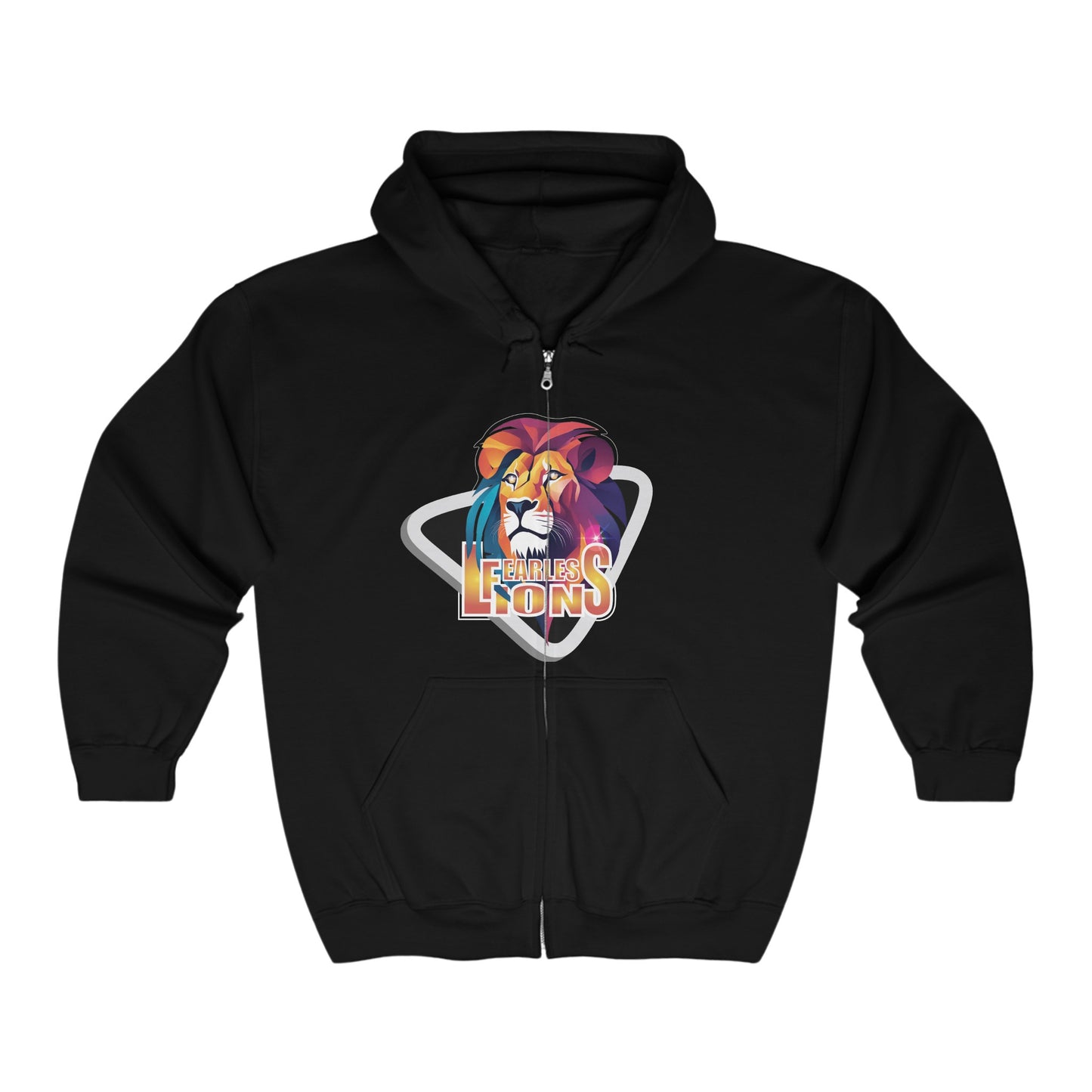 Fearless Lions Full Zip Hoodie