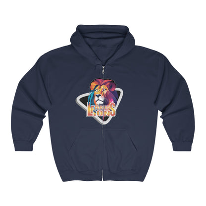 Fearless Lions Full Zip Hoodie