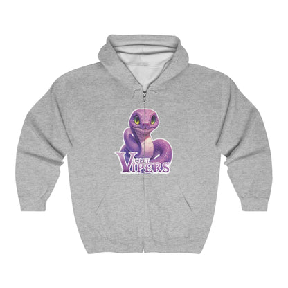 Violet Vipers Full Zip Hoodie