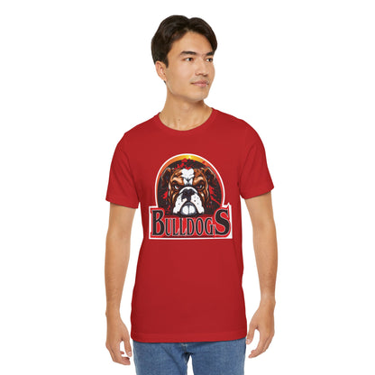 Bulldogs Team (2 Side Print) Unisex Tee