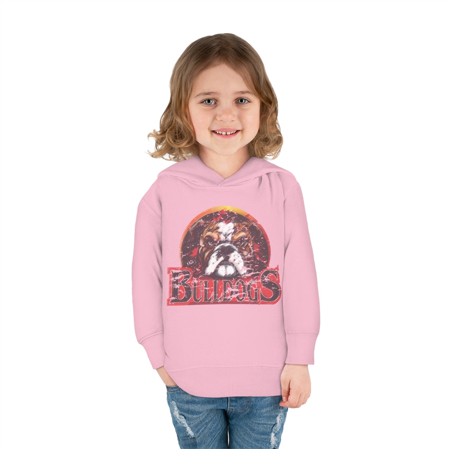 Bulldogs Vintage Toddler Hoodie