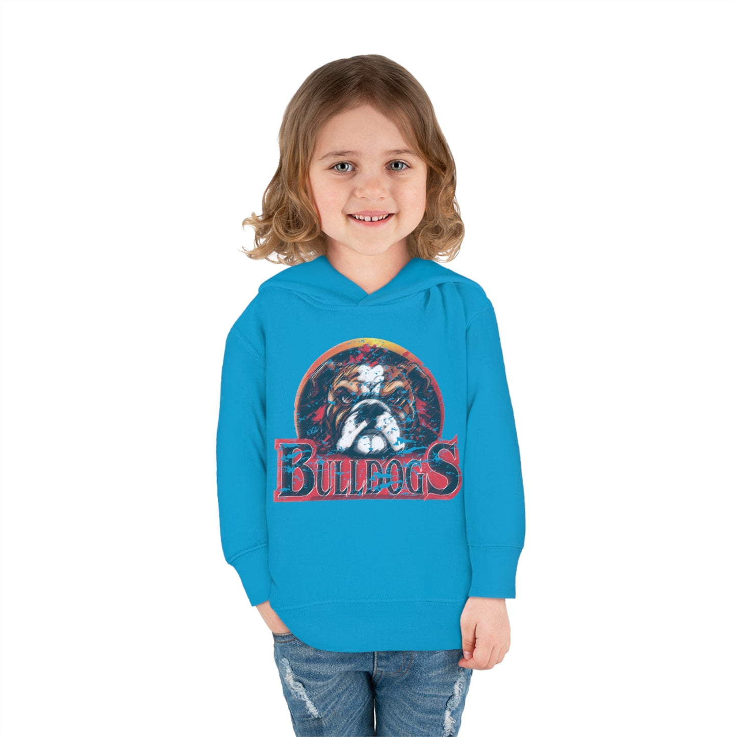 Bulldogs Vintage Toddler Hoodie