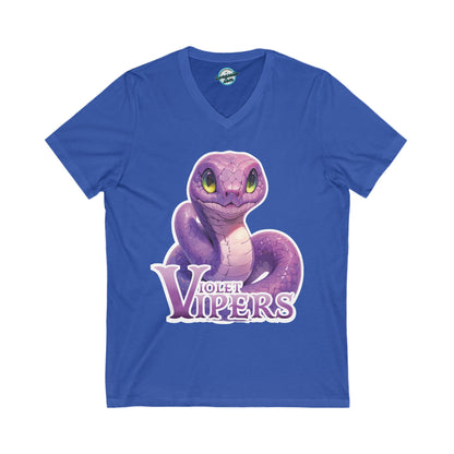 Violet Vipers Jersey V-Neck