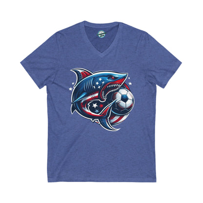 Megalodons Unisex Jersey V-Neck