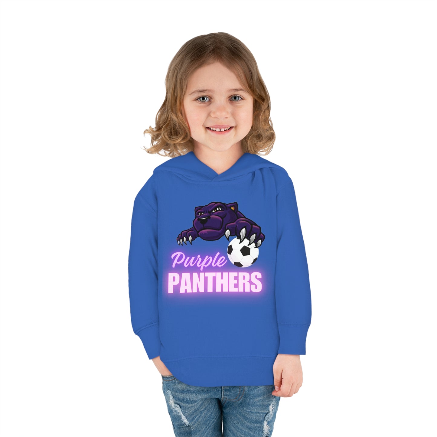 Purple Panthers Toddler Hoodie