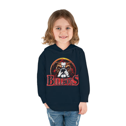 Bulldogs Vintage Toddler Hoodie