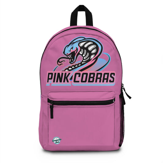 Pink Cobras,  Pink Jersey Backpack