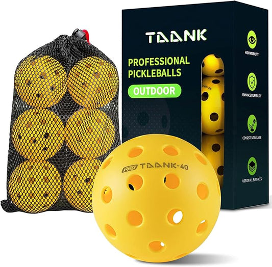 Taank Professional Pickleball with carrying bag