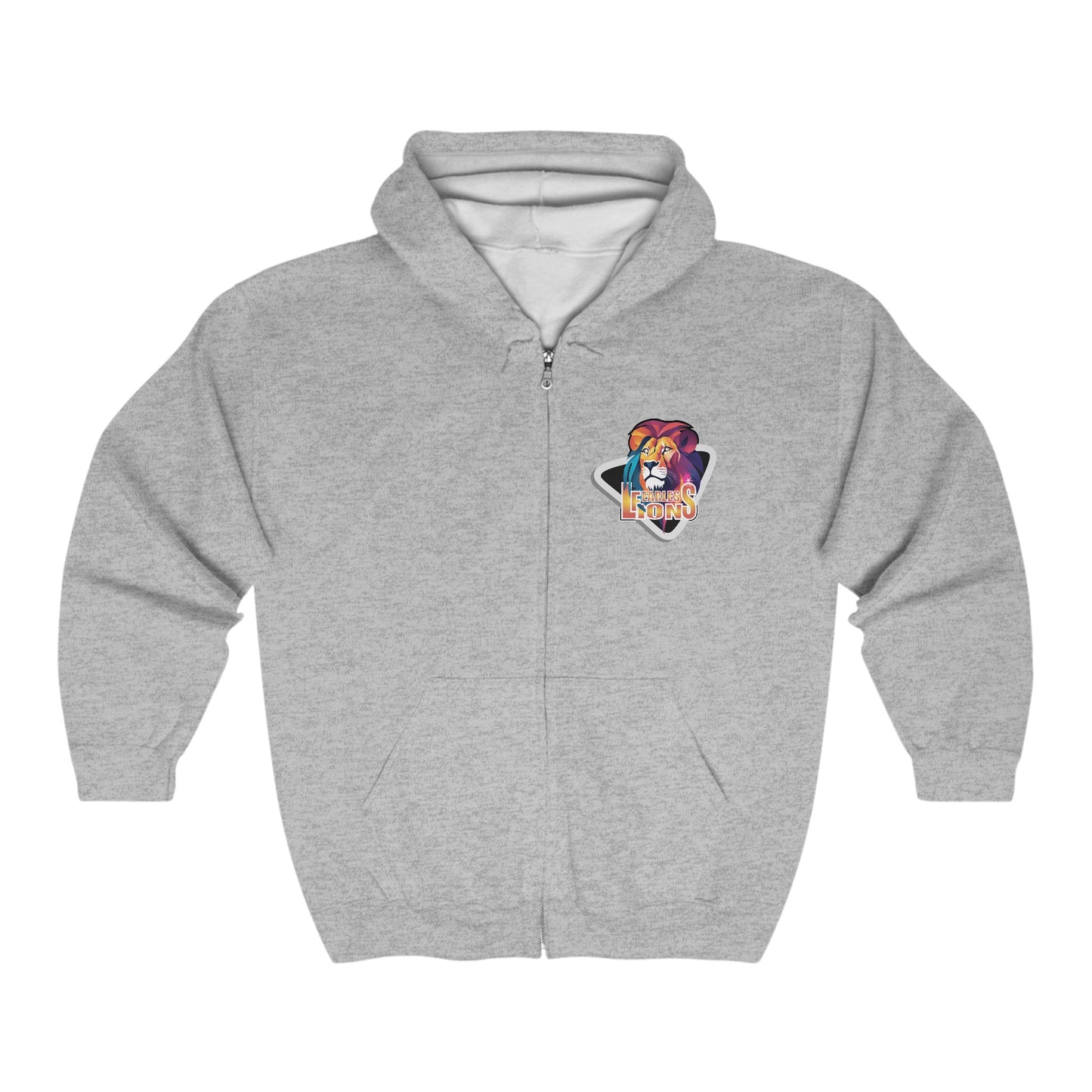 Fearless Lions Full Zip Hoodie v2