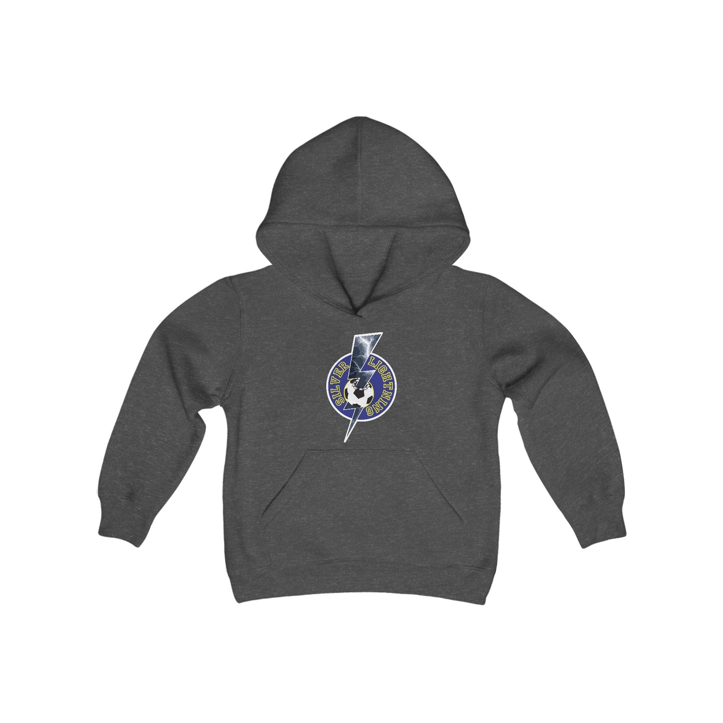 Silver Lightning Youth Hoodie