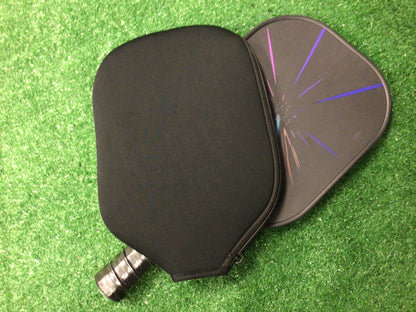 Pickleball Paddle, Protective Paddle Sleeve, & Cleaning Block
