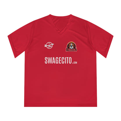 Women's Performance V-Neck Sample