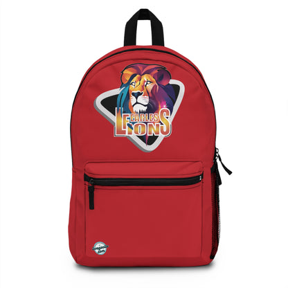 Fearless Lions Red Jersey Backpack