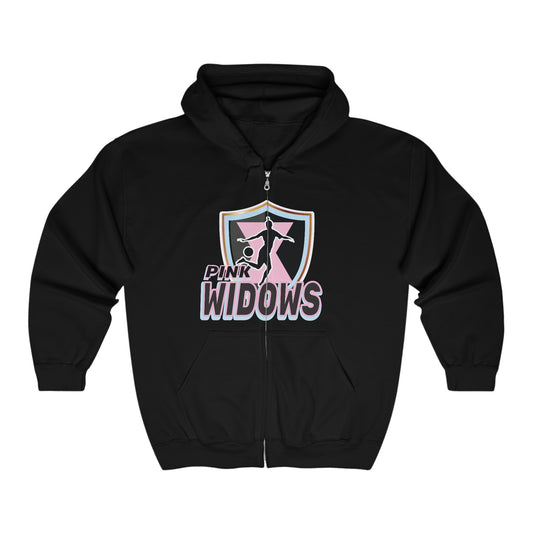 Pink Widows Full Zip Hoodie