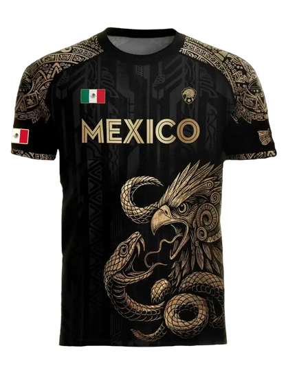 Mexico Aztec Heritage Soccer Jersey