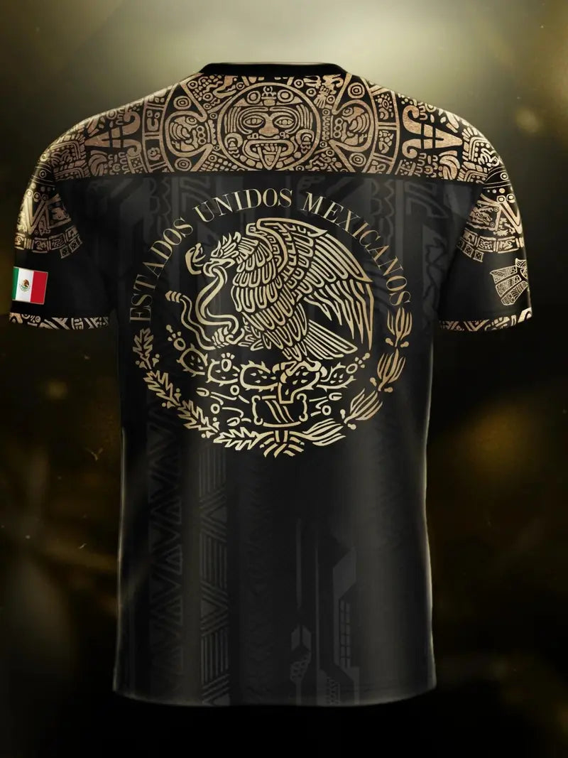Mexico Aztec Heritage Soccer Jersey