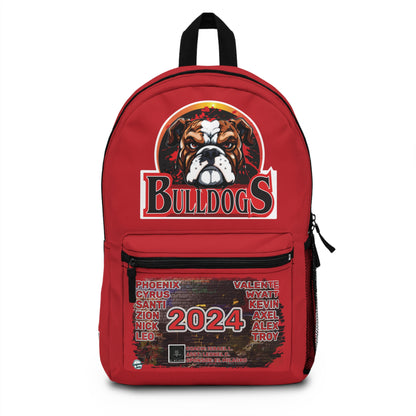 Bulldogs Red Jersey Backpack