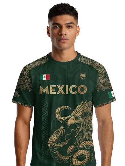 Mexico Aztec Heritage Soccer Jersey