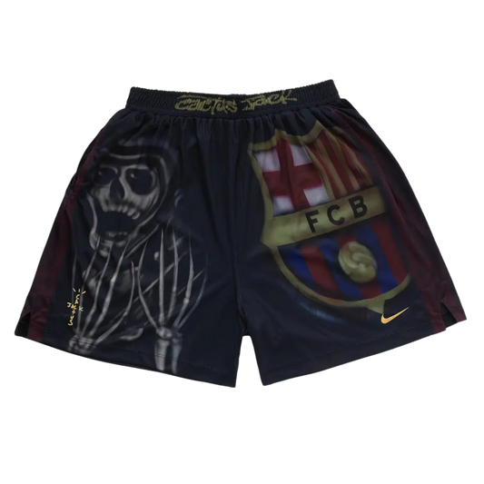 Barcelona X Travis Scott/Cactus Jack Shorts Limited Edition