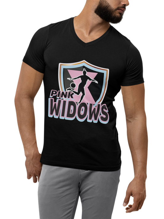 Pink Widows Unisex V-Neck Tee