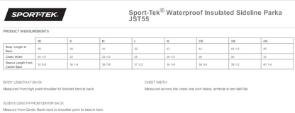 Sport-Tek Waterproof Insulated Sideline Parka