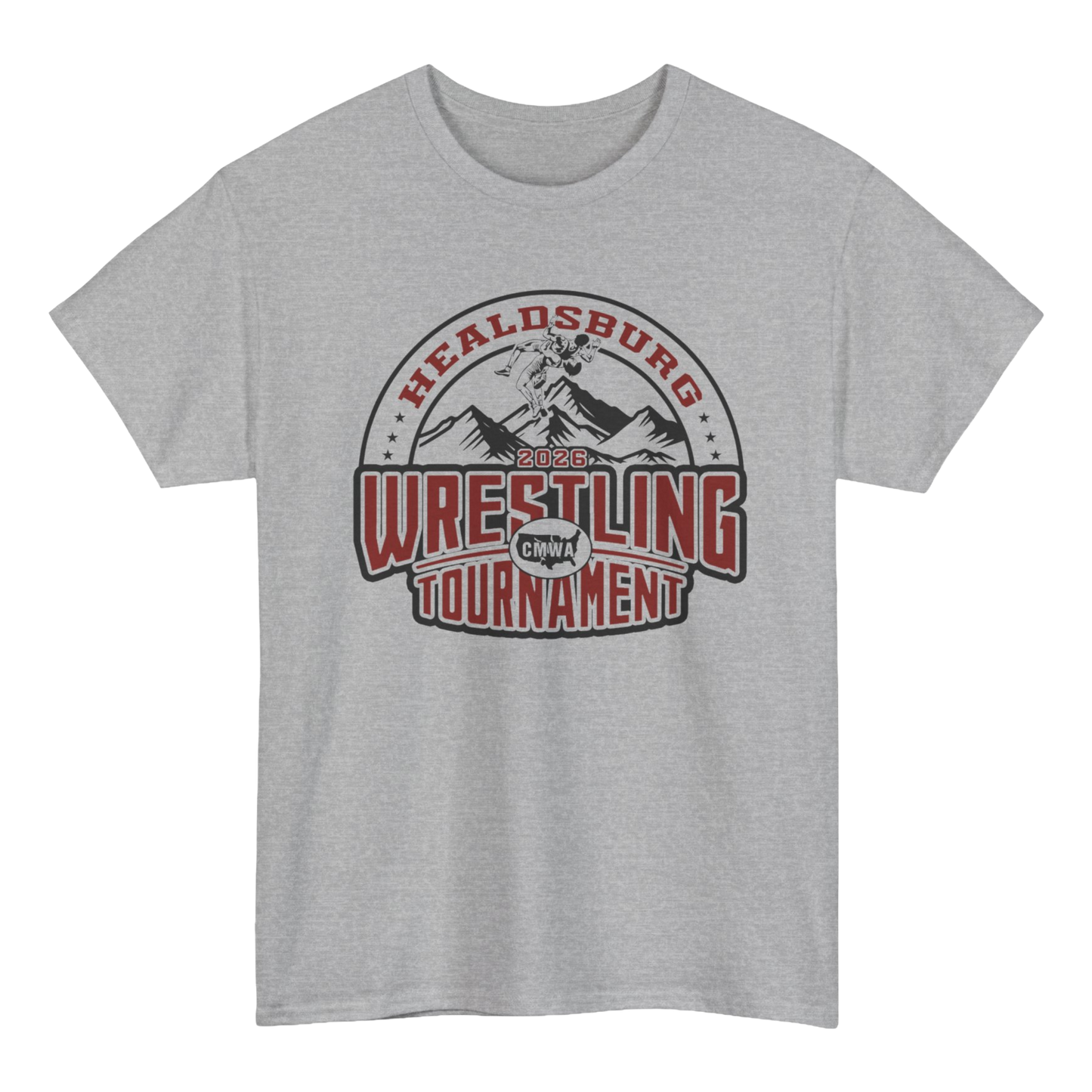 Cotton  Shirt - 2026 Healdsburg Wrestling Tournament
