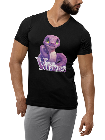 Violet Vipers Jersey V-Neck