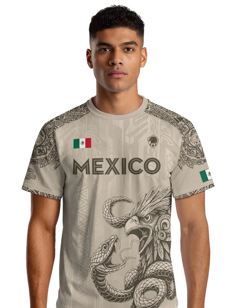 Mexico Aztec Heritage Soccer Jersey