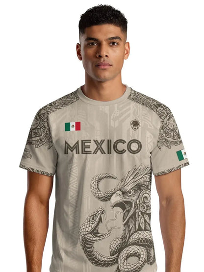 Mexico Aztec Heritage Soccer Jersey