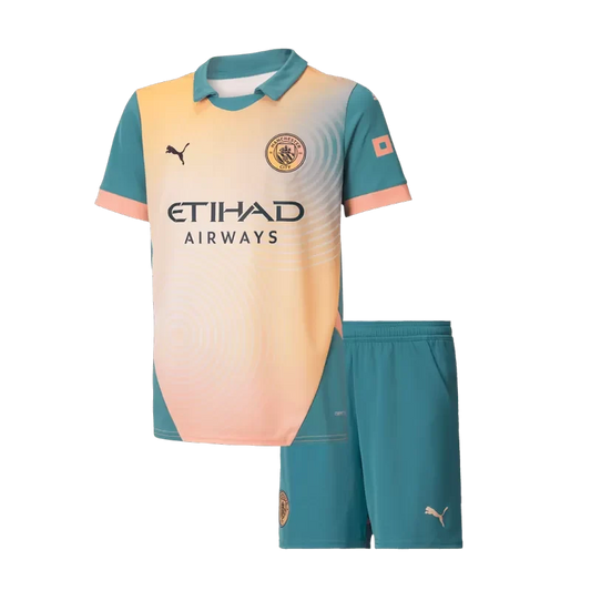 Manchester City 24/25 Fourth Kids Uniform/Kit