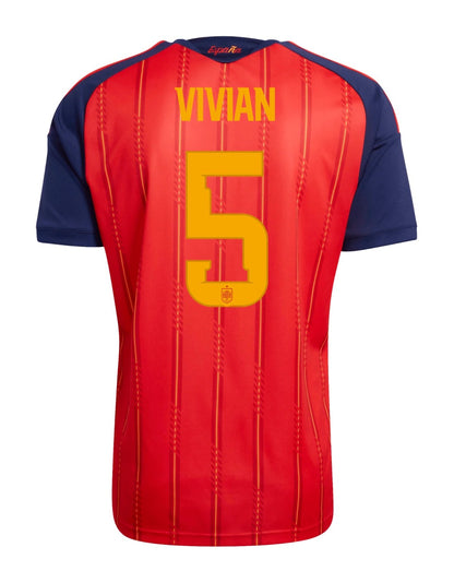 Spain 2026 Home Adult Player Jersey